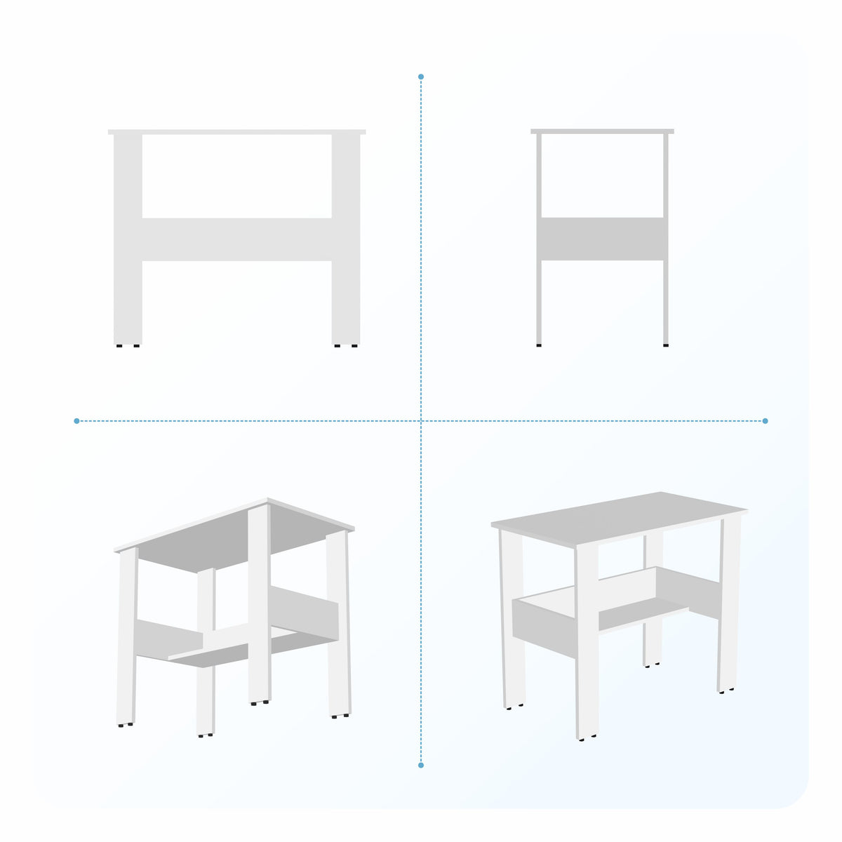 Towaho Brightline Study Table
