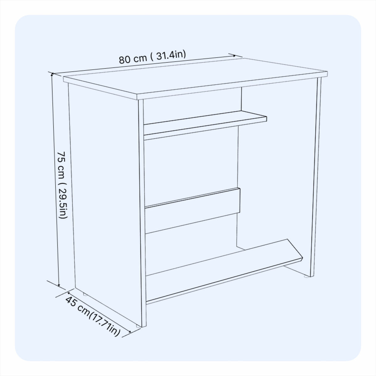 Towaho Neleka Study Table