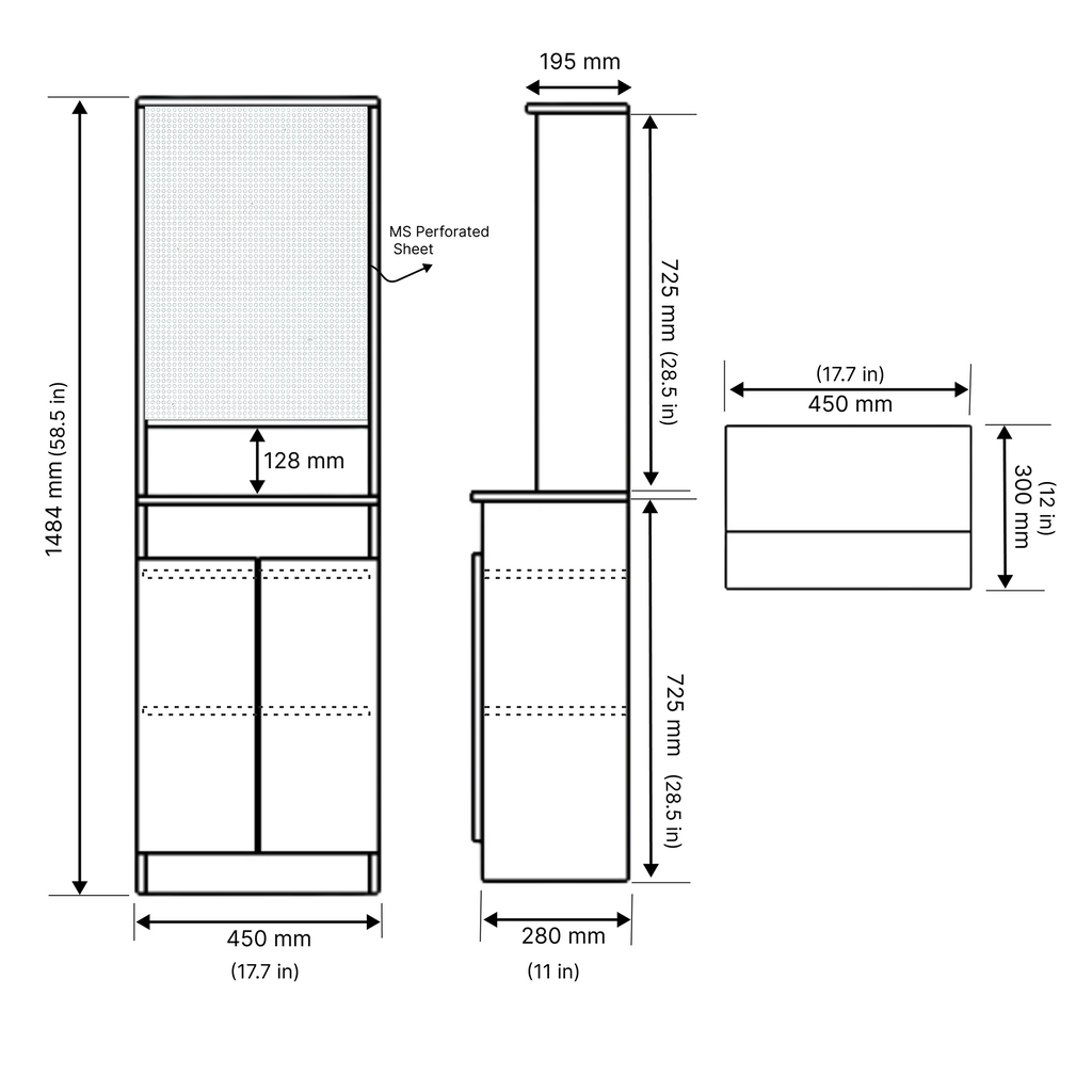 Towaho Adjustable Home Temple